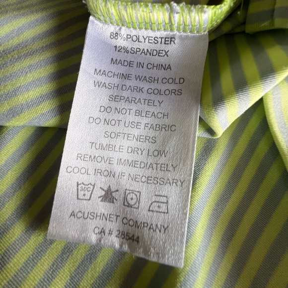 NBW: FootJoy Men’s Golf Polo, size XL, light green & grey, great condition - Picture 5 of 5